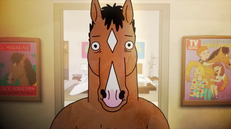 Animated character BoJack Horseman