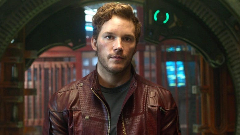 Chris Pratt as Star-Lord in Guardians of the Galaxy