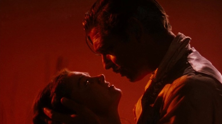 Gone with the Wind's Rhett embraces Scarlett