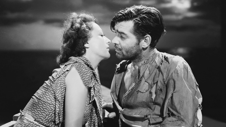 Strange Cargo's Julie kisses Verne