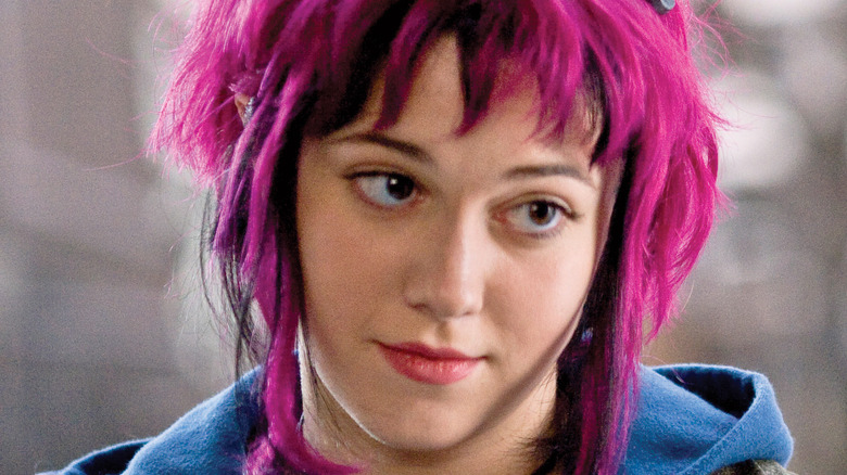 Mary Elizabeth Winstead Googles Purple Hair