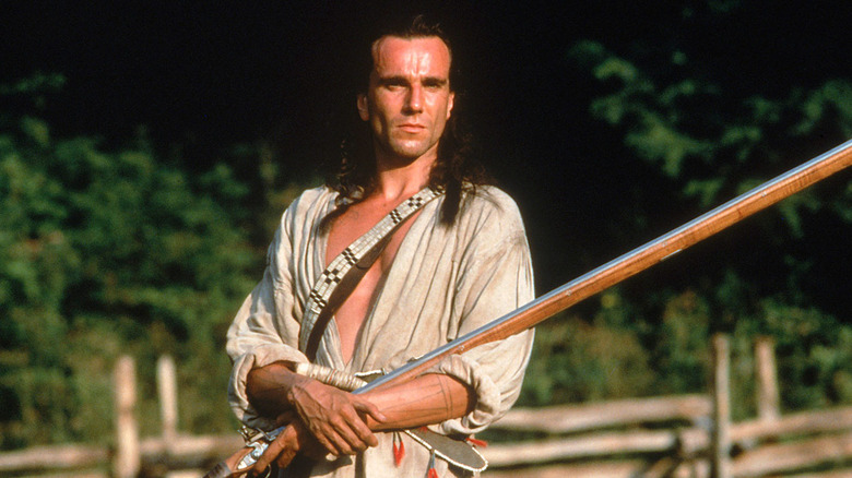 Daniel Day-Lewis as Hawkeye in The Last of the Mohicans