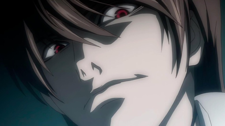 Light Yagami stares at you with malice