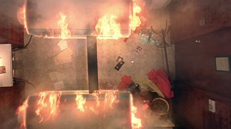 Tanning bed fire Final Destination 3