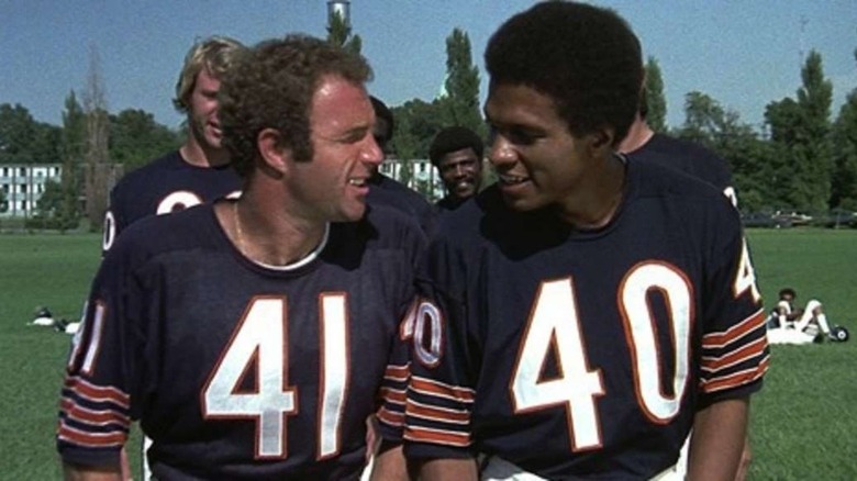 James Cann and Billy Dee Williams in "Brian's Song"