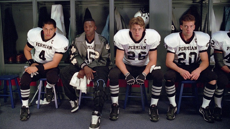 The cast of Peter Berg's "Friday Night Lights"