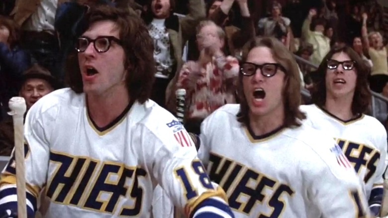 Hanson Brothers yelling