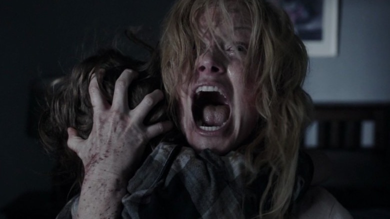 The Babadook Essie Davis screaming