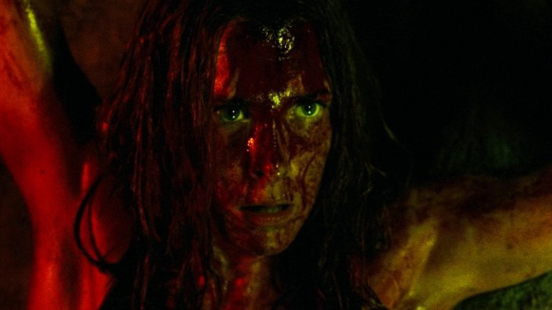 Descent Shauna Macdonald bloody face