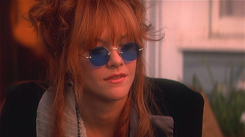The Doors Pamela wearing sunglasses