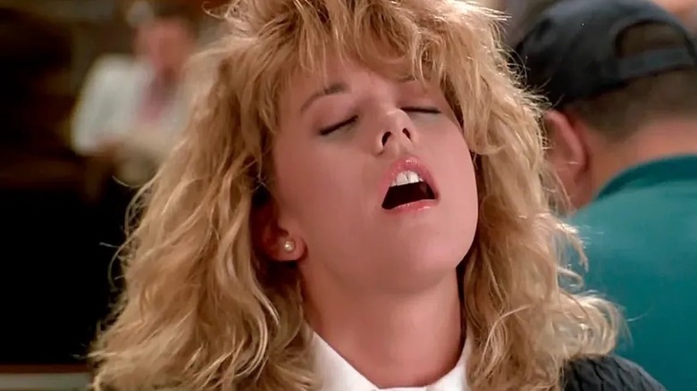 When Harry Met Sally Sally fakes climaxing