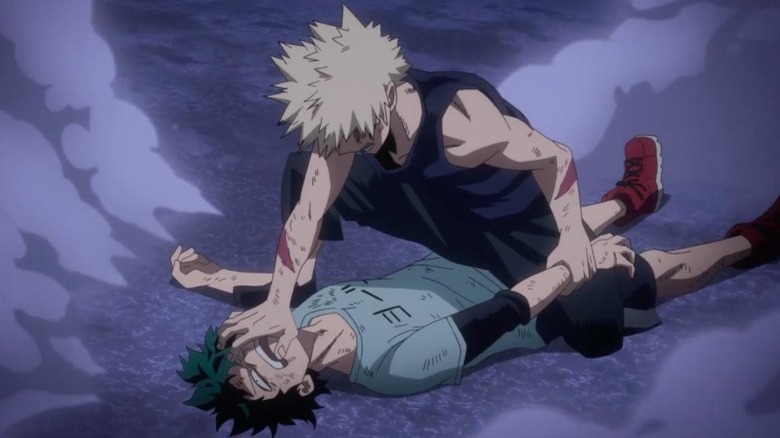 deku and bakugo my hero academia