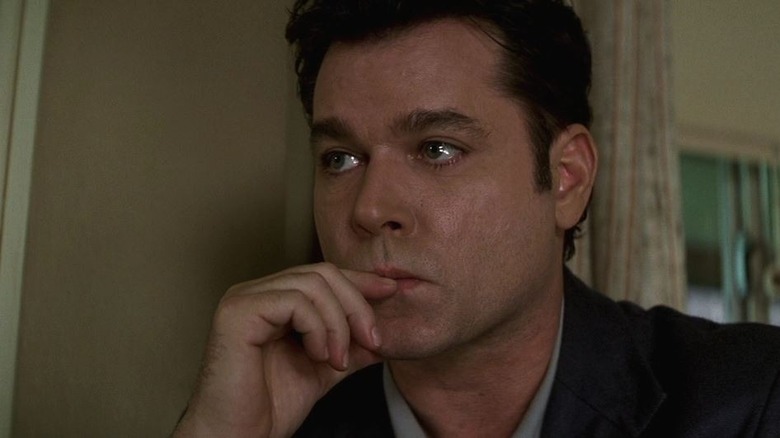 Ray Liotta thinking in "Identity"