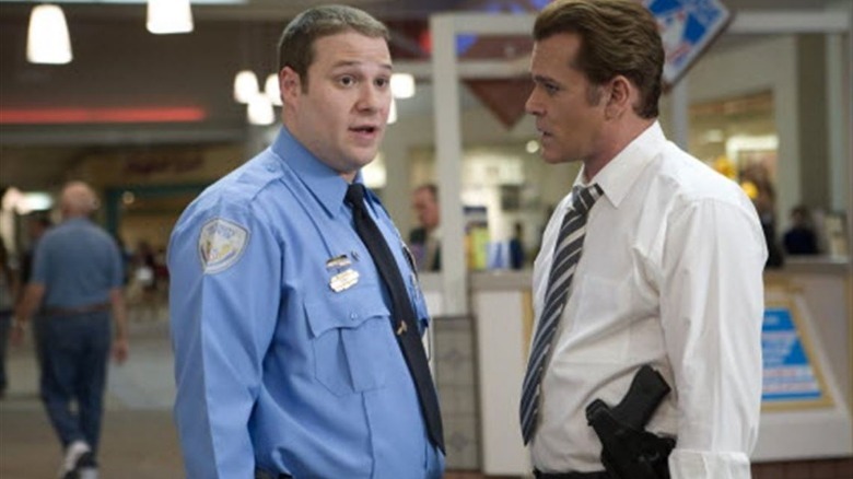 Liotta yells at Seth Rogan Observe and Report