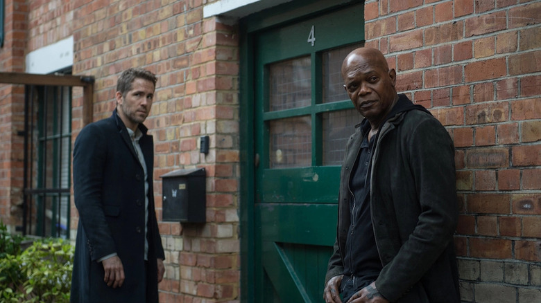 Ryan Reynolds and Samuel L. Jackson