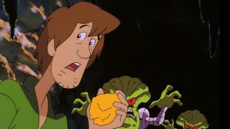 Shaggy and aliens