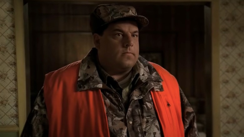 Bobby Baccalieri in his mocked hunting gear