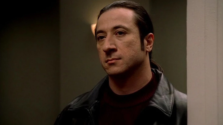 Federico Castelluccio looking stern as Furio Giunta in The Sopranos