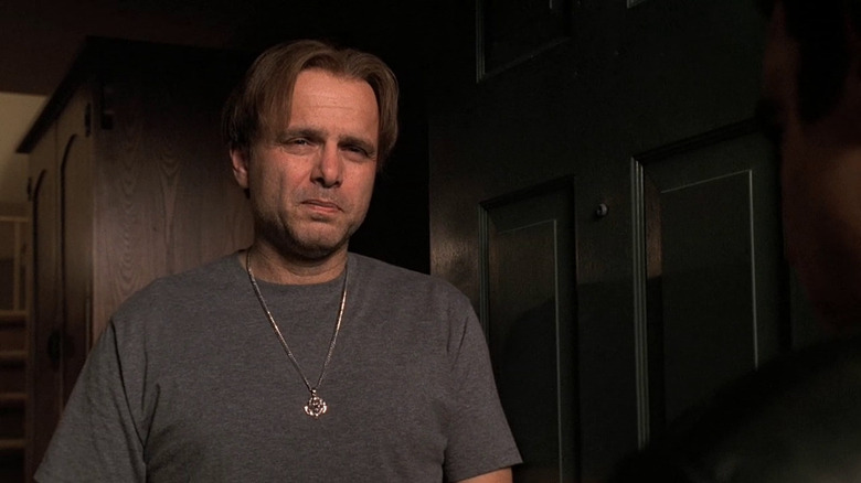 Ralph Cifaretto (Joe Pantoliano) at the door in The Sopranos