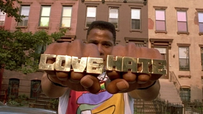 Radio Raheem's love/hate rings