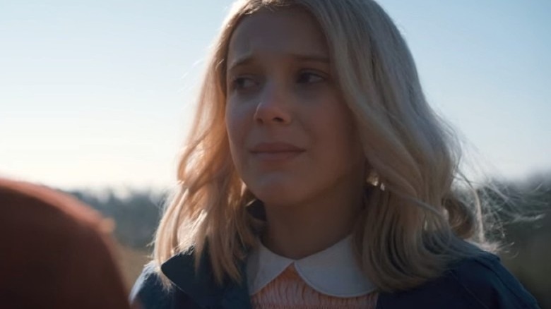 Eleven blonde wig "Stranger Things"