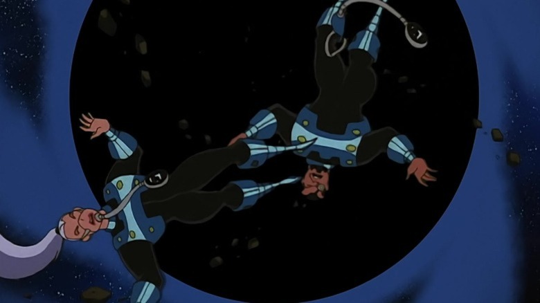 Escaped Kryptonian convicts pulled into black hole