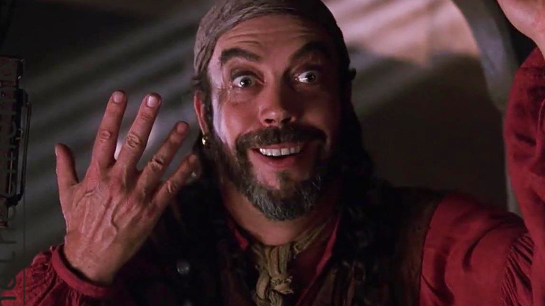 Tim Curry as Long John Silver in Muppet Treasure Island