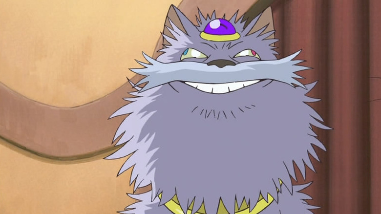 The Cat King grinning