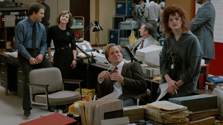 The news team assembles