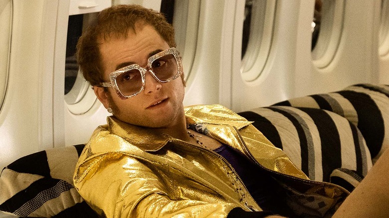 Taron Egerton in "Rocketman"