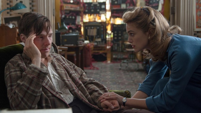 Benedict Cumberbatch and Keira Knightley in "The Imitation Game"