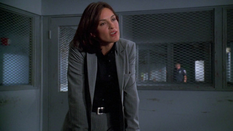Olivia Benson questions a suspect