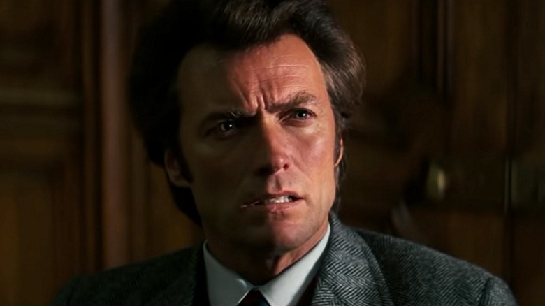 Clint Eastwood in "Dirty Harry" 