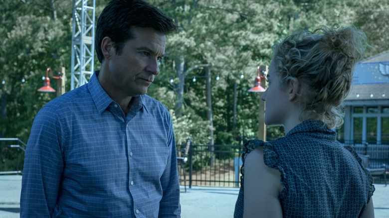 Jason Bateman and Julia Garner