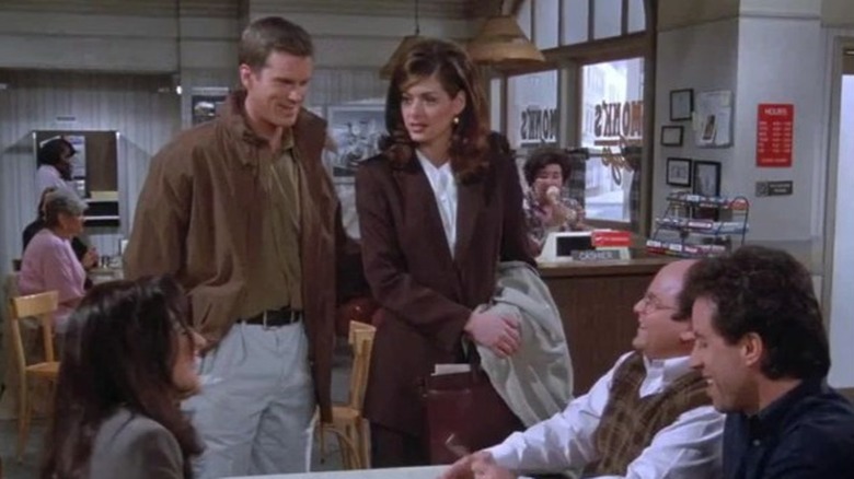 Cary Elwes and Debra Messing