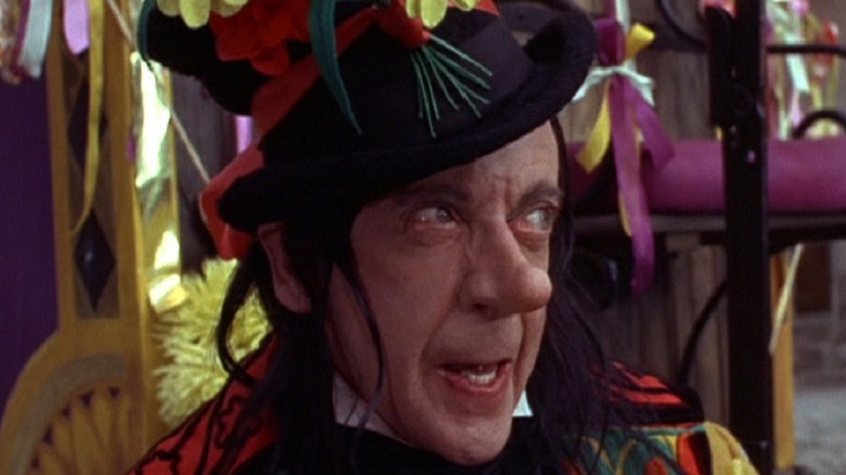 The Child Catcher glaring angrily