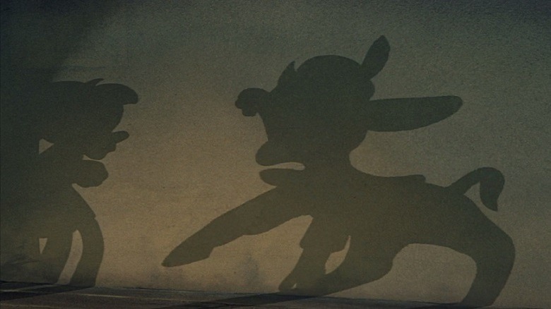 Lampwick transforms into a donkey