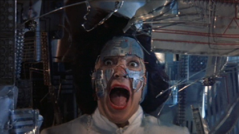 Vera being transformed into a Cyborg
