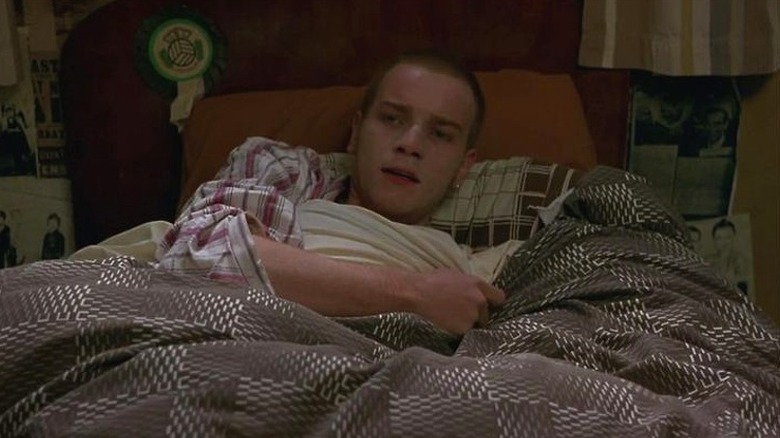 Renton in bed