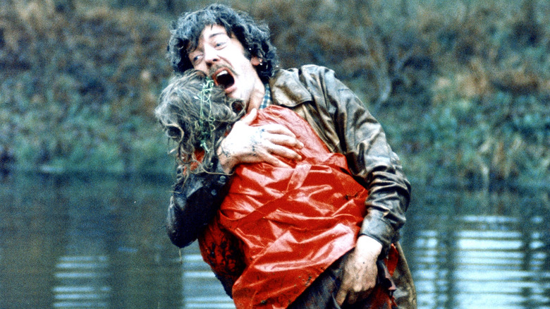 Don't Look Now Donald Sutherland holds daughter's body