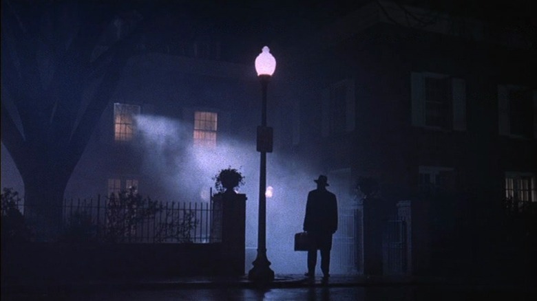 Iconic shot from The Exorcist