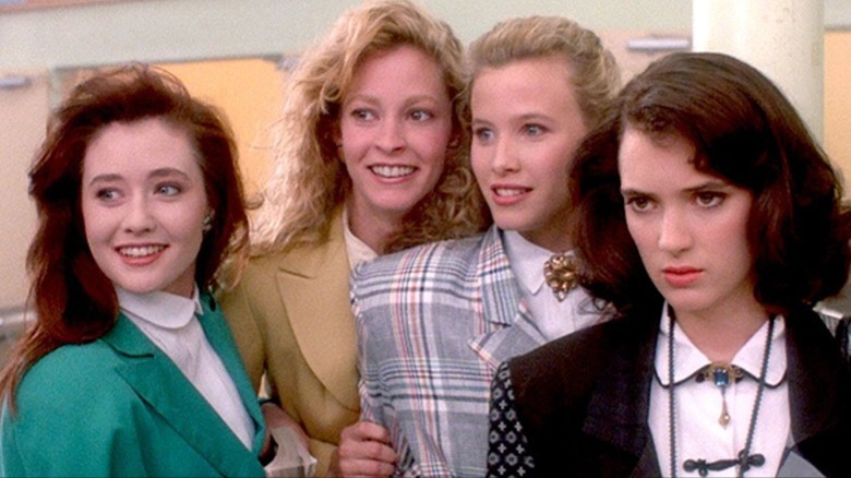 The Heathers and Veronica in Heathers