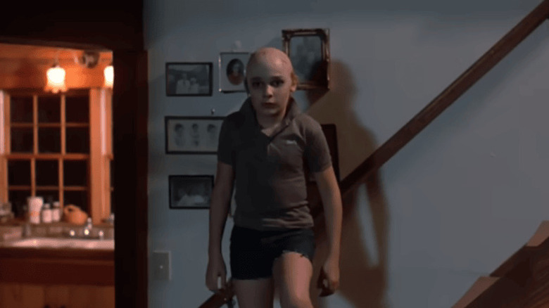 Tommy (Corey Feldman) impersonating young Jason in Friday the 13th Part IV: The Final Chapter