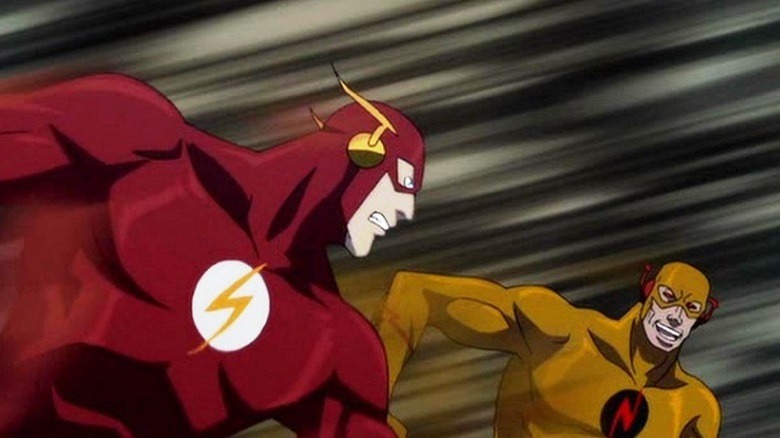 Flash races Professor Zoom