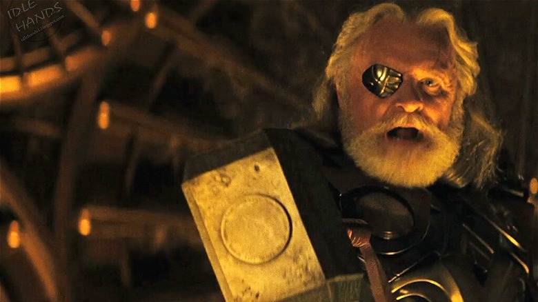 Odin banishes his son, Thor