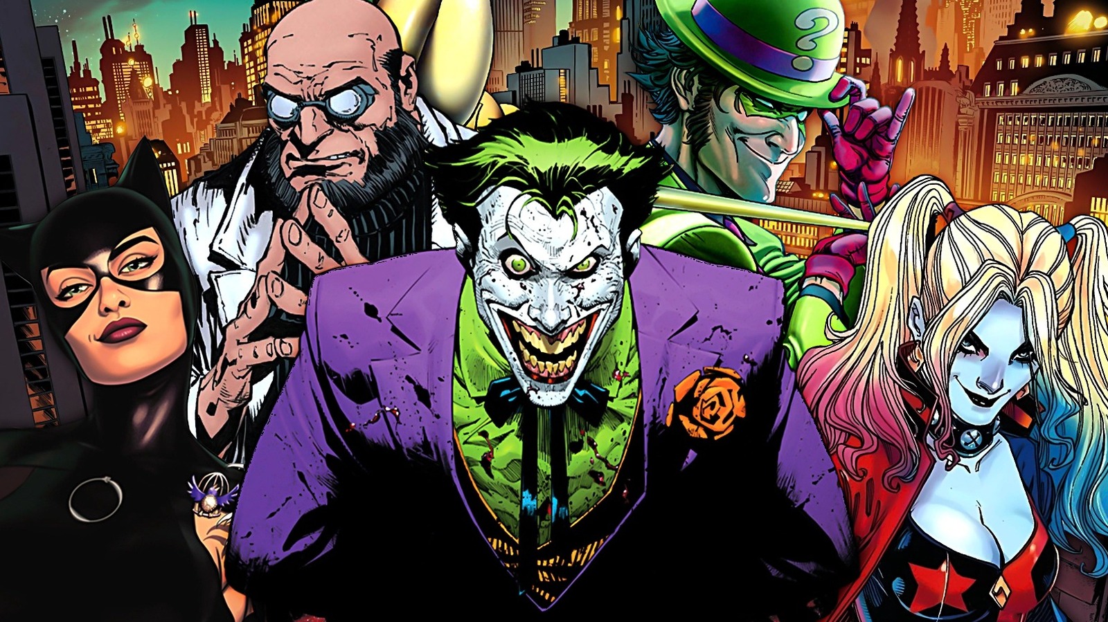 The 15 Best Batman Comic Book Villains Of All Time, Ranked, image size:1600x899