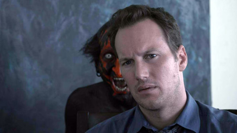 Demon behind Patrick Wilson