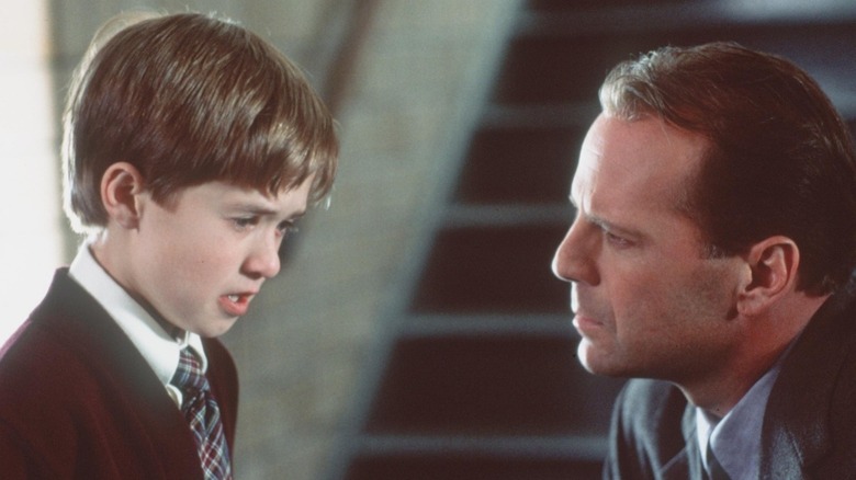 Bruce Willis and Haley Joel Osment