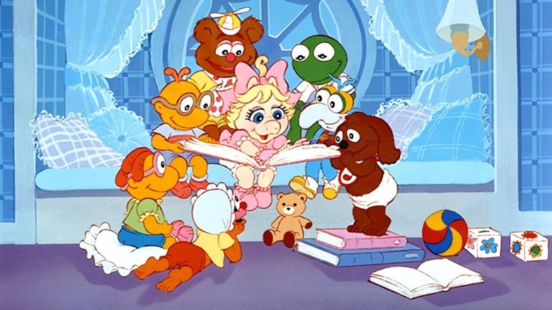 Muppet Babies reading together in Muppet Babies