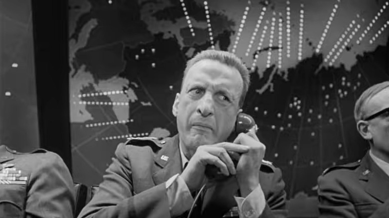 George C. Scott in war room